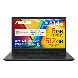 ASUS(�G�C�X�[�X) �m�[�g�p�\�R�� Vivobook Go 14 �~�b�N�X�u���b�N E1404FA-A8512BWS �m14.0�^ /Windows11 Home /AMD Athlon /�������F8GB /SSD�F512GB /M365 (24����) or Office �I���\ /���{��ŃL�[�{�[�h�n E1404FAA8512BW