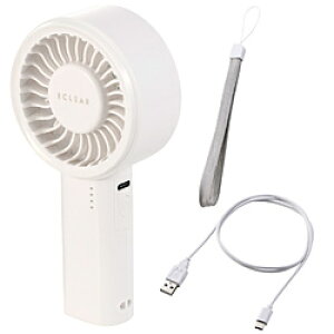 ELECOM(�G���R��) �R���p�N�g�啗�� �n���f�B�t�@�� �z���C�g FAN-U261WH FANU261WH