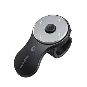 SANWA SUPPLY(�T�����T�v���C) �����O�}�E�X (Chrome/Android/iPadOS/iOS/Mac/Windows11�Ή�) MA-BTRING3BK �mIR LED /����(���C�����X) /5�{�^�� /Bluetooth�n MABTRING3BK