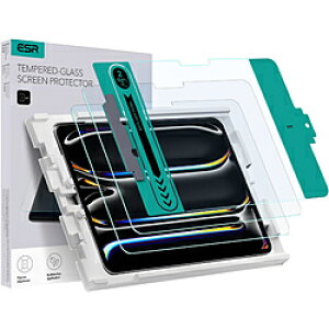 ESR 13�C���`iPad Pro�iM5/M4�j�p �K���X�X�N���[���ی�t�B�����i2�����j ESR Tempered-Glass Screen Protector iPad Pro 13 M4 TemperedGlassProtect