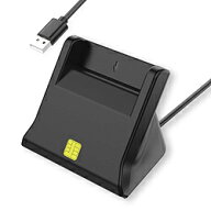VERBATIMJAPAN 接触型ICカードリーダー USB-C＋USB-A接続 (Mac/Windows11対応) ICCRV3 ［マイナンバーカ…