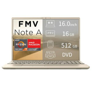 FUJITSU(�x�m�ʁj �m�[�g�p�\�R�� FMV Note A�V���[�Y A75-L2 �x�[�W���S�[���h FMVA75L2GA FMVA75L2GA