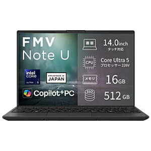 �y2026�N6�����{�����\��zFUJITSU(�x�m�ʁj �m�[�g�p�\�R�� FMV Note U�V���[�Y U59-L2 �s�N�g�u���b�N FMVU59L2BA FMVU59L2BA �y864�z