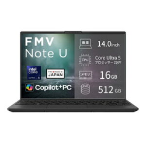 �y2026�N6�����{�����\��zFUJITSU(�x�m�ʁj �m�[�g�p�\�R�� FMV Note U�V���[�Y U500-L2 �s�N�g�u���b�N FMVU500L2B FMVU500L2B �y864�z