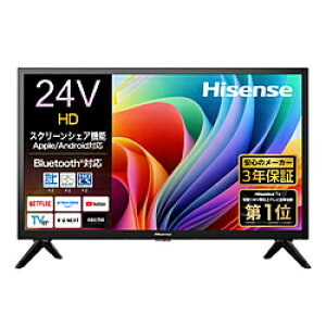 Hisense(�n�C�Z���X) �t���e���r �n�C�Z���X 24A4S �m24V�^ /Bluetooth�Ή� /�n�C�r�W���� /YouTube�Ή��n 24A4S