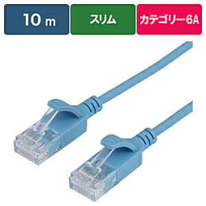 �r�b�N�A�C�f�A BIM-LC6A1SLM1000A LAN�P�[�u�� Cat6A �X���� 10m �u���[ �u���[ �m10m /�J�e�S���[6A /�X�����n BIMLC6A1SLM1000A