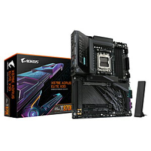 GIGABYTE(�M�K�o�C�g) �}�U�[�{�[�h(Socket AM5) X870E AORUS ELITE X3D �u���b�N X870E A ELITE X �mATX�n X870EAELITEX