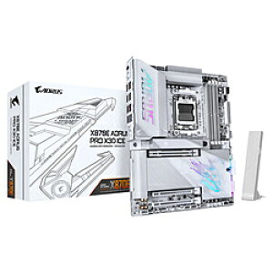 GIGABYTE(�M�K�o�C�g) �}�U�[�{�[�h(Socket AM5) X870E AORUS PRO X3D ICE �z���C�g X870E A PRO X ICE �mATX�n X870EAPROXICE