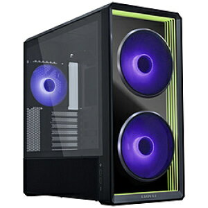 LIANLI PC�P�[�X [ATX /Micro ATX /Extended ATX /Mini-ITX /SSI-EEB] LANCOOL 217 INF �u���b�N LAN217INFX LAN217INFX
