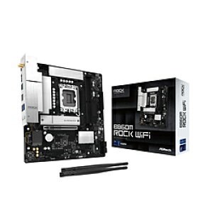 ASRock(�A�X���b�N) �}�U�[�{�[�h(LGA1851) B860M Rock WiFi �mMicroATX�n B860MROCKWIFI [�U���s��] [����s��]