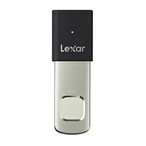 LEXAR USB������ JumpDrive Fingerprint F35 Pro(Mac/Windows) LJDF35P064G-RNBNJ �m64GB /USB TypeA /USB3.2 /�X���C�h���n LJDF35P064G-RNBNJ