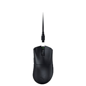 RAZER(���C�U�[) �Q�[�~���O�}�E�X DeathAdder V4 Pro �u���b�N RZ01-05330100-R3A1 �m���w�� /�L���^����(���C�����X) /6�{�^�� /USB�n RZ0105330100R3A1
