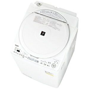 SHARP(�V���[�v) �c�^���󊣑��@ �z���C�g�n ES-TX8L-W �m����8.0kg /����4.5kg /��J�� /�q�[�^�[����(�r�C�^�C�v)�n ESTX8L �y���͂������w��s�z