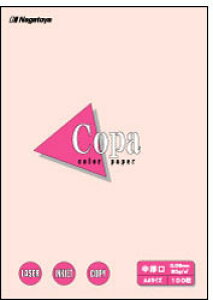 長門屋商店 ナ-1219 カラーペーパーCopa(コパ)中厚口 A3 さくら 100枚