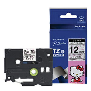 brother(�u���U�[) ���x�����C�^�[�p�L�����N�^�[�e�[�v 12mm���i������/�n���[�L�e�B�z���C�g�j�@TZe-HW31 TZEHW31