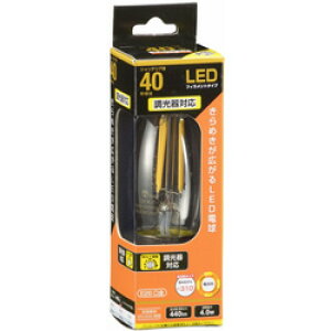 �I�[���d�@ LED�d�� �t�B�������g �V�����f���A�` E26 40W���� ������Ή� LDC4L/D C6 �N���A [E26 /�d���F] LDC4L/DC6