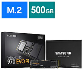 SAMSUNG(サムスン) SSD 970 EVO Plus MZ-V7S500B/IT (SSD/M.2 2280/500GB) MZV7S500BIT