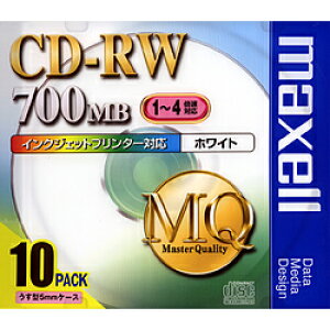 maxell 1`4{Ή@f[^pCD-RWfBAi700MBE10j@CDRW80PW.S1P10S CDRW80PWS1P10S