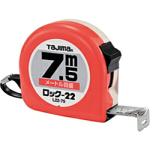 TJMデザイン タジマ ロック−22 7.5m/メートル目盛/ブリスター L22-75BL L2275BL