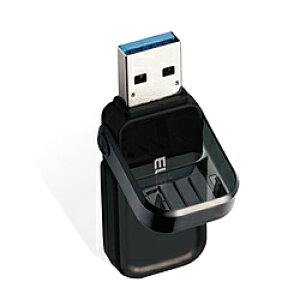 ELECOM(GR) USB[ USB3.1(Gen1)Ή tbvLbv 64GB ubN MF-FCU3064GBK ubN [64GB /USB3.1 /USB TypeA /Lbv] MFFCU3064GBK y864z