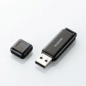 ELECOM(エレコム) MF-HSU2A16GBK USBフラッシュ/16GB/USB2.0/パスワードロック機能対応/ブラック MFHSU2A16GBK