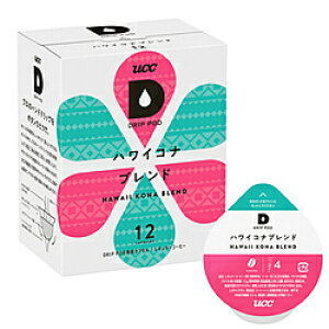 UCC上島珈琲 UCC ドリップポッド DRIP POD ハワイコナブレンド 12P DPHK002 DPHK002