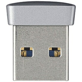BUFFALO(バッファロー） USB3.0対応 USBメモリー　小型・軽量タイプ　RUF3-PSシリーズ （64GB・シルバー）　RUF3-PS64G-SV RUF3PS64GSV