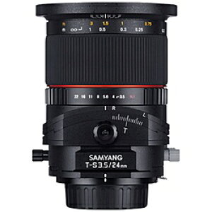 SAMYANG(�T������) T-S 24mm F3.5 ED AS UMC TILT-SHIFT �t���T�C�Y�Ή� [�j�R��F�}�E���g] �A�I�������Y(MF�����Y) [����s��]