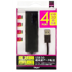 Nakabayashi UH3034BK USB3.0ハブ 4ポート ブラック バスパワー 当店限定販売 最大41%OFFクーポン