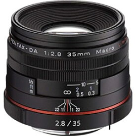 PENTAX(ペンタックス) カメラレンズ　HD PENTAX-DA 35mm F2.8 Macro Limited【ペンタックスKマウント（APS-C用）】（ブラック） HDPENTAXDA35MMF2.8MA