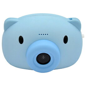 ハイテックジャパン Mini Kids Camera BABY PIG（ミニキッズカメラこぶた） HWC11-BL ブルー HWC11BL