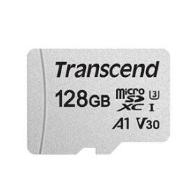 【トランセンド Transcend】microSDXC 128GB UHS-I U3 V30 A1 アダプタなし TS128GUSD300S