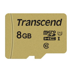 【トランセンド Transcend】トランセンド マイクロSDHC 8GB TS8GUSD500S Class10 UHS-I MLC microSD