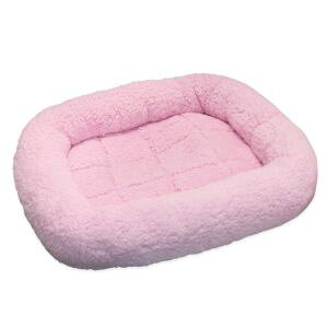 【ペットプロジャパン PetPro】ペットプロ マイライフベッド SSサイズ ピンク 420×390×50mm