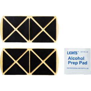 【サンワサプライ SANWA SUPPLY】交換用テープ・アルコールパッド(2枚・1枚入り) QL-E94