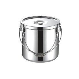 【本間製作所 仔犬印 KOINU】KO 18-8 超厚底 給食缶 ステンレス 16cm 3.1L 57016 本間製作所 仔犬印