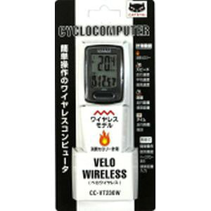 �y�L���b�g�A�C CATEYE�z�L���b�g�A�C CC-VT230W �x�����C�����X Velo Wireless �u���b�N �T�C�N���R���s���[�^