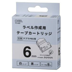 �y�I�[���d�@ OHM�z�I�[���d�@ �e�v���݊����x�� ���e�[�v ������ ��6mm 01-3801 TC-K6S