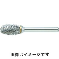 【トラスコ TRUSCO】トラスコ TB6C190 超硬バー タマゴ型 Φ19×刃長25×軸6 ダブルカット TRUSCO