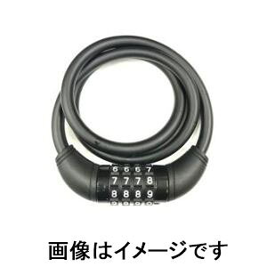 【トップ TOP】トップ フォグリア マイセットダイヤル90 マットブラック Foglia 55425 4桁自転車鍵