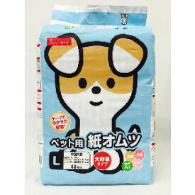【ペットライブラリー】ペットライブラリー イヌネル inuneru 紙オムツ L 48枚 犬 おむつ