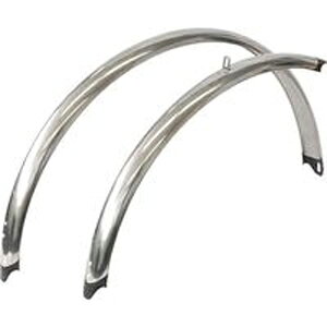 【敷島自転車】シキシマ ステンレス前後泥よけ 26インチ用 ステンレス 敷島自転車