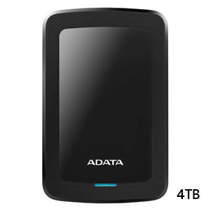2020A W新作送料無料 エイデータ ADATA AHV300-4TU31-CBK 外付けHDD ブラック 4TB ハードディスク 2020春夏新作