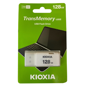 <br>キオクシア USBメモリ 128GB LU202W128GG4 USB2.0対応
