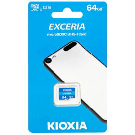 【キオクシア Kioxia 海外パッケージ】キオクシア マイクロSDXC 64GB LMEX1L064GG4 EXCERIA UHS-I Class10 microsdカード