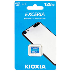 希少キオクシア マイクロSDXC 128GB LMEX1L128GG4 EXCERIA UHS-I Class10 microsdカード