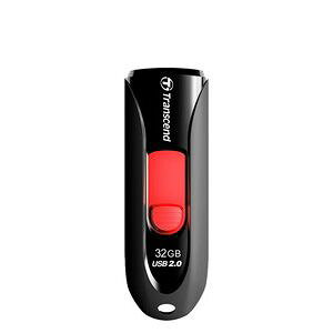 �y�g�����Z���h Transcend�z�g�����Z���h TS32GJF590K USB������32GB USB2.0 Pen Drive Capless Black