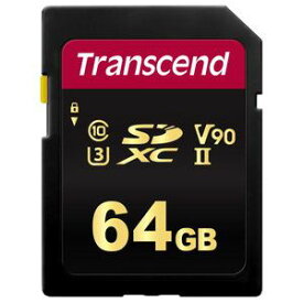 【トランセンド Transcend】トランセンド TS64GSDC700S SDカード 64GB Class3 UHS-2 Transcend