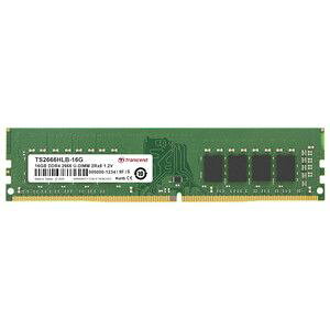 ygZh TranscendzgZh Transcend 16GB DDR4 2666Mhz U-DIMM 2Rx8 1Gx8 CL19 1.2V TS2666HLB-16G