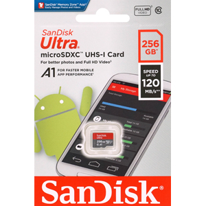 メール便3個まで対象商品 サンディスク SanDisk 海外パッケージ マイクロSDXC UHS-I microsdカード お歳暮 Class10 256GB 可愛いクリスマスツリーやギフトが！ SDSQUA4-256G-GN6MN